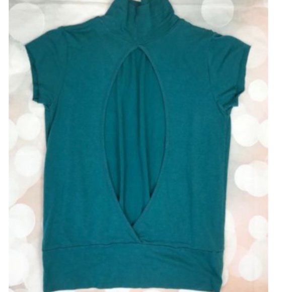 Oxygen Required Womens Open Back Bamboo Top - Picture 1 of 4